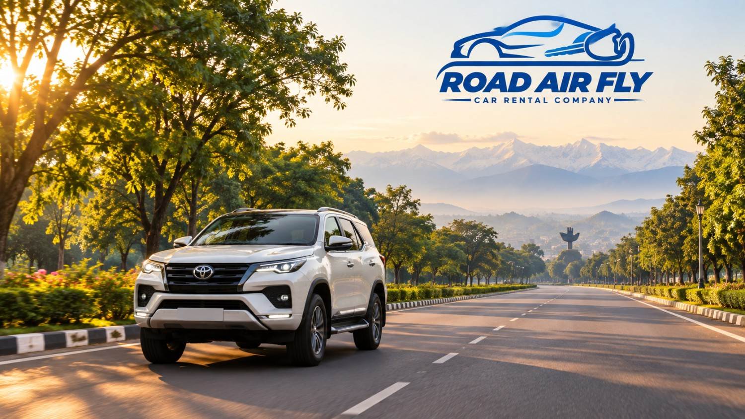 Road Air Fly self-drive rental car in Chandigarh